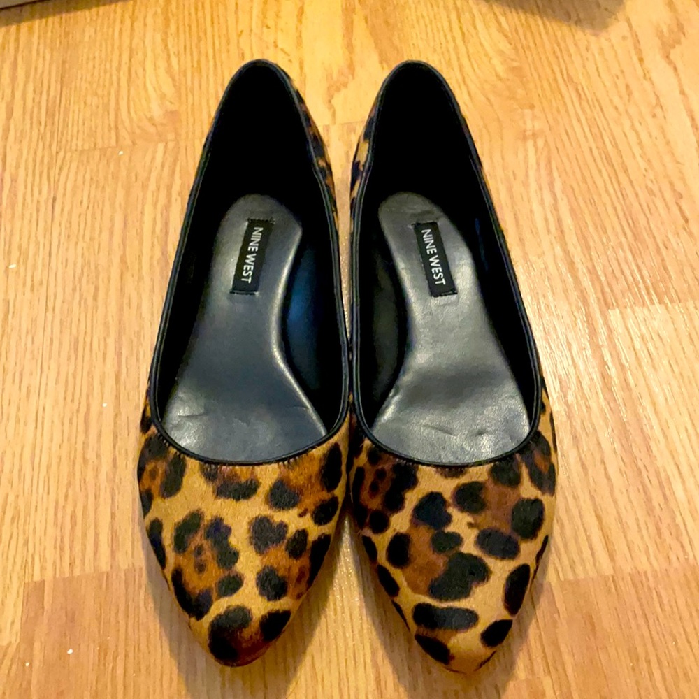 Nine West Animal Print Flats